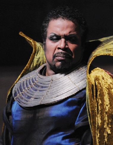 Mark Rucker performs as the High Priest in Saint-Saëns's Samson and Delilah.